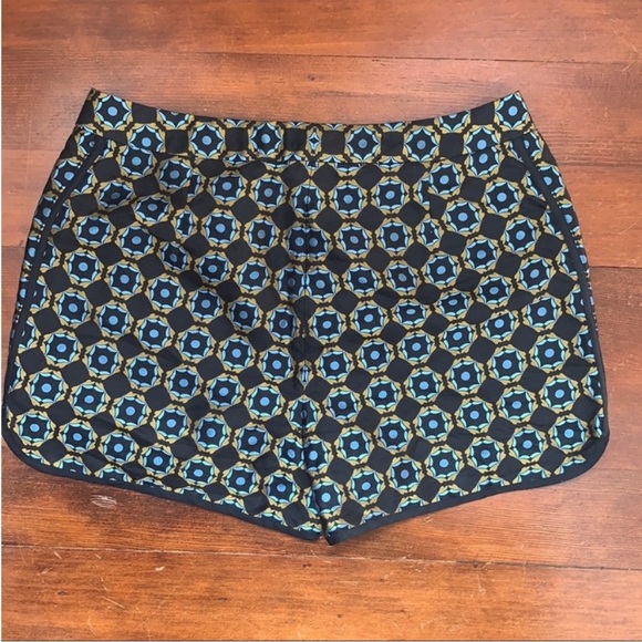 NWT J. Crew Collection Silk Tile Jacquard Shorts - Picture 8 of 11
